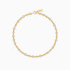 Celestial Diamond Bracelet in Luxe Gold Finish